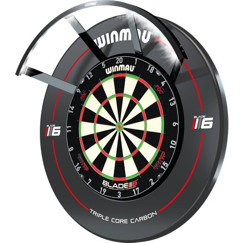 защитное кольцо для мишени дартс winmau dartboard surround красное Освещение для мишени Дартс Winmau Polaris Dartboard Light