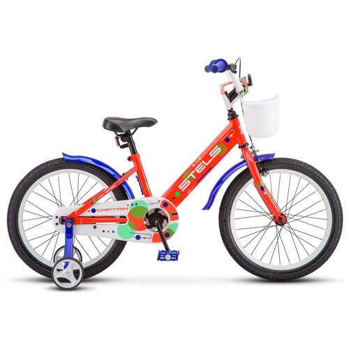 Детский велосипед STELS Captain 18 V010 (2020) неоновый красный