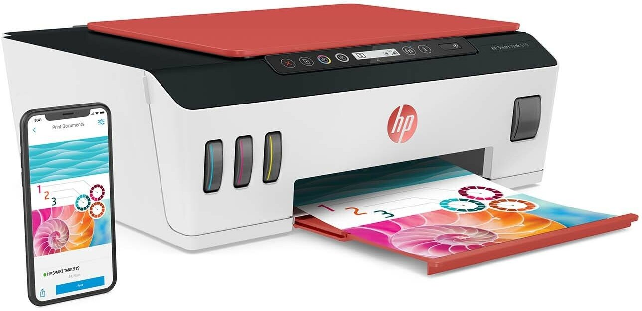 МФУ струйное HP Smart Tank 519 Wireless цветн A4