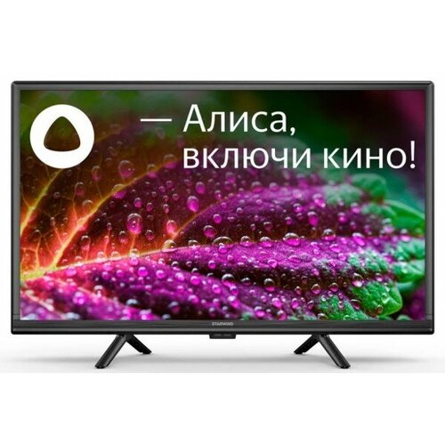 Телевизор LED Starwind 24 SW-LED24SG304 Яндекс. ТВ Slim Design черный/черный HD 60Hz DVB-T DVB-T2 DVB-C DVB-S DVB-S2 USB WiFi Smart TV