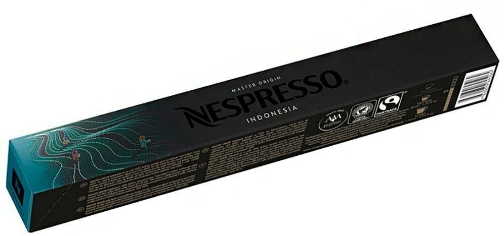 Кофе в капсулах Nespresso Master Origins Indonesia, 10 кап. в уп. - фотография № 2