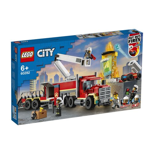 конструктор lego city 60321 пожарная команда 766 дет Конструктор LEGO City 60282 Команда пожарных, 380 дет.