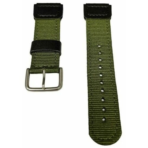 Ремешок для часов текстильный тканевый стропа. зеленый. 22 мм. ремешок high tech размер 22мм черный