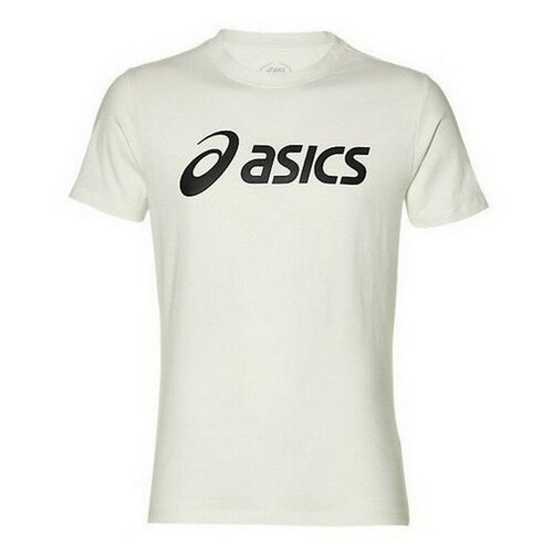 фото Футболка мужская asics 2031a978 100 big logo tee 2031a978100-2 размер 50 цвет белый