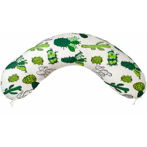 фото Наволочка к подушке для беременных amarobaby 170х25 (кактусы)