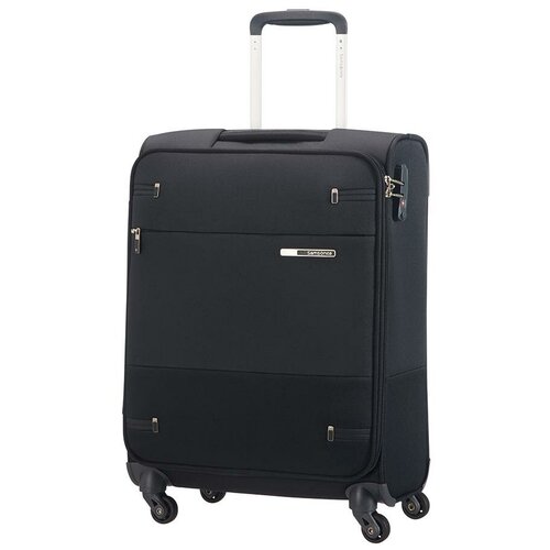 Чемодан Samsonite, 39 л, размер S, черный