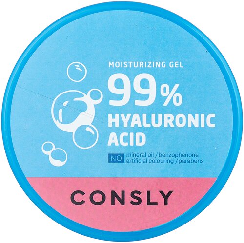 Consly Гель для тела Hyaluronic Acid Moisture Gel увлажняющий с гиалуроновой кислотой, 300 мл