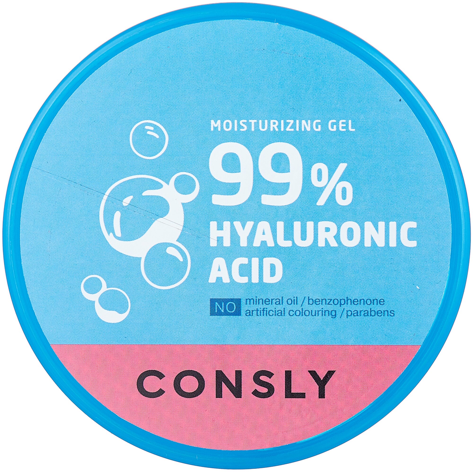 Consly Гель для тела Hyaluronic Acid Moisture Gel увлажняющий с гиалуроновой кислотой