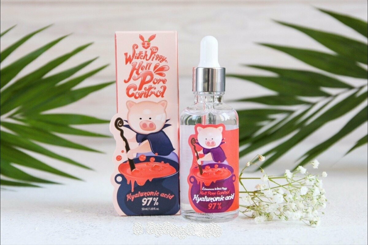 Elizavecca Witch Piggy Hell-Pore Control Hyaluronic Acid 97% сыворотка для лица с гиалуроновой кислотой, 50 мл - фотография № 19