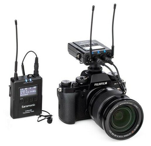 Цифровая радиосистема Saramonic UwMic9s Kit1 (RX9S+TX9S) с передатчиком и приемником - фото №3