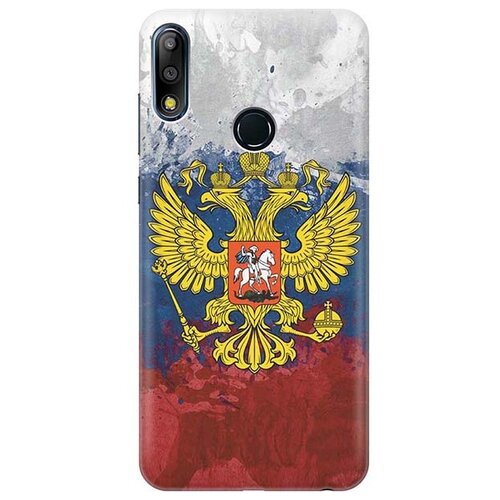 фото Ультратонкий силиконовый чехол-накладка для asus zenfone max pro (m2) zb631kl с принтом gosso