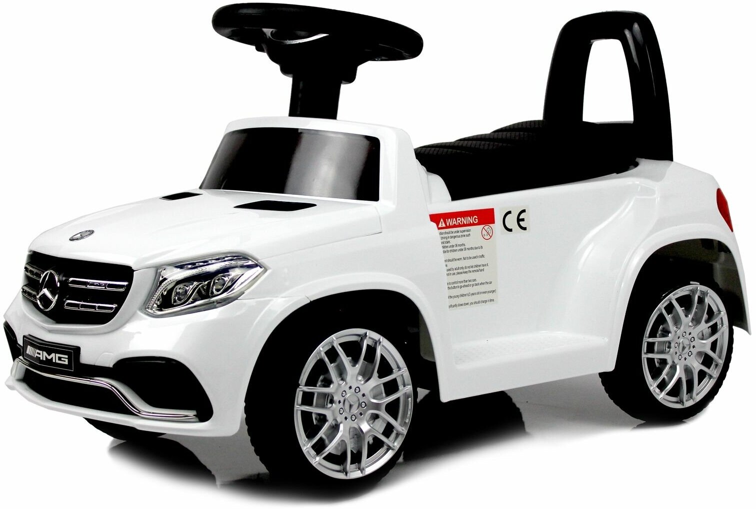 Rivertoys Детский толокар Mercedes-AMG GLS 63 (HL600) белый