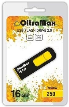 USB флэш-накопитель (OLTRAMAX OM-16GB-250 желтый)