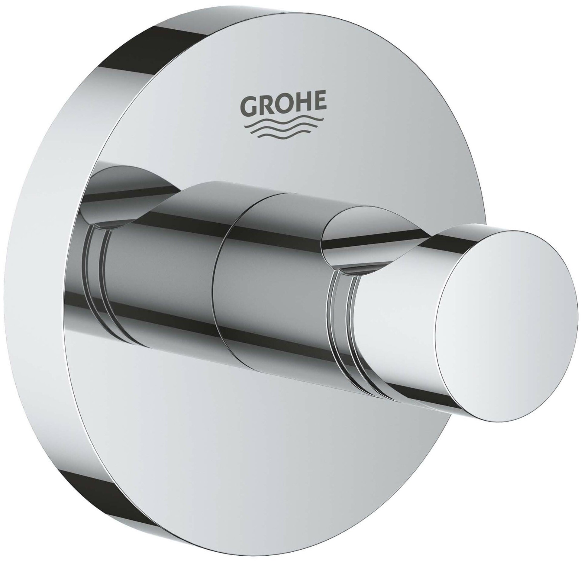 Крючок Grohe Essentials 40364, 1 шт., хром, круглая форма