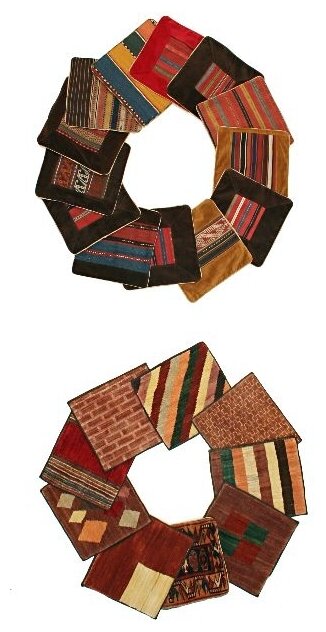 Чехол для подушки ИКЕА ПЕРСИСК, 50x50 см, мультицвет