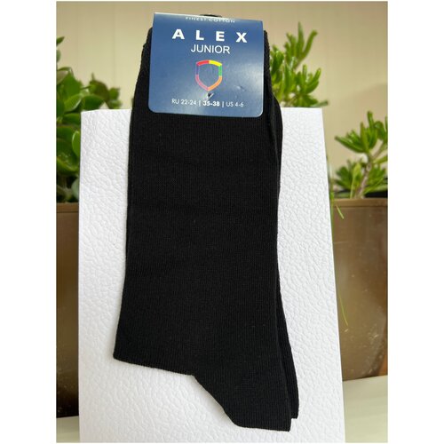 Носки ALEX Textile, размер 35-38, черный
