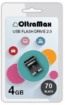 USB флэш-накопитель (OLTRAMAX OM-4GB-70-черный)