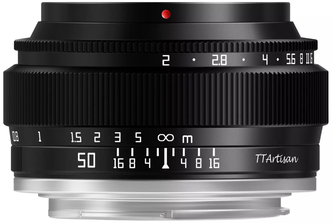Объектив TTartisan 50 мм F2 Full Frame для Sony E