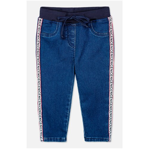 фото Брюки playtoday 397010 размер 86, голубой