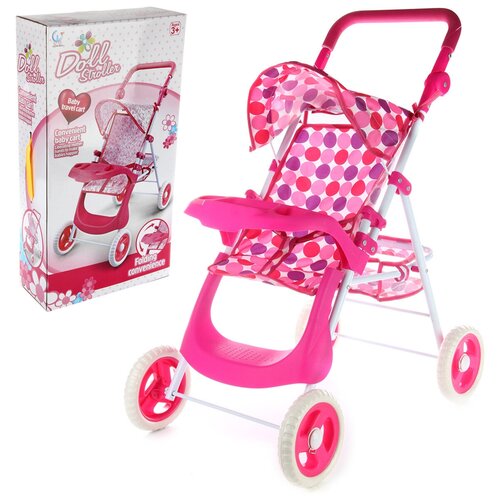 Коляска для куклы со столиком металлическая Amico 1928₽