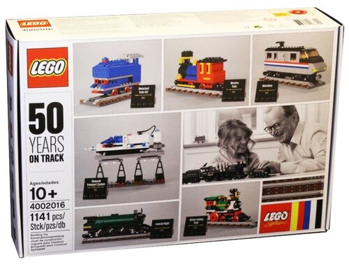 Конструктор LEGO Trains 4002016 50 лет на рельсах, 1141 дет.