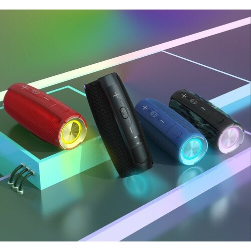 Портативная блютуз колонка W2 Extra Bass камуфляж мощность 10W 280000₽