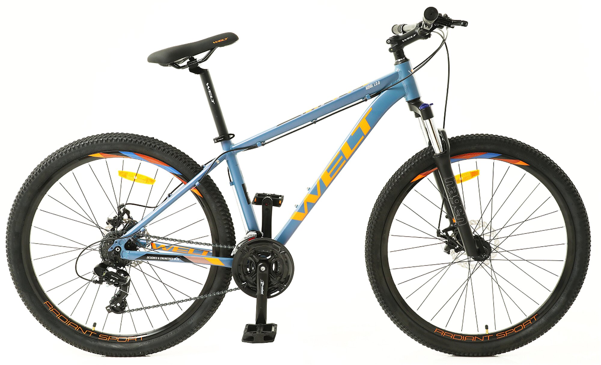 Велосипед Welt Ridge 1.0 D 27 2022 Dark Blue (дюйм:18) — купить в интернет-магазине по низкой цене на Яндекс Маркете