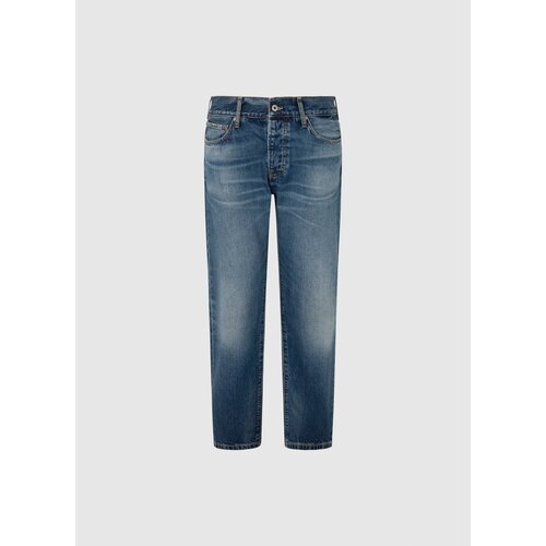 Джинсы Pepe Jeans, размер 32/32, синий джинсы мом pepe jeans размер 32 синий