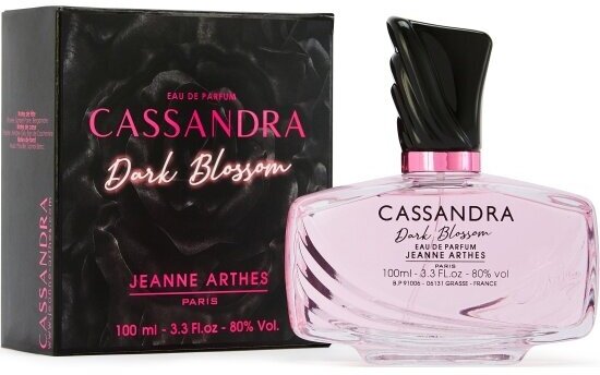 Женская парфюмерная вода Jeanne Arthes Cassandra dark blossom, 100 мл