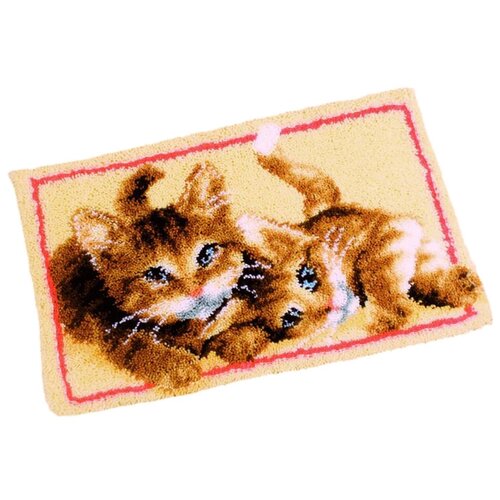 фото Vervaco набор для вышивания играющие котята 70 x 45 см (0145610-pn)