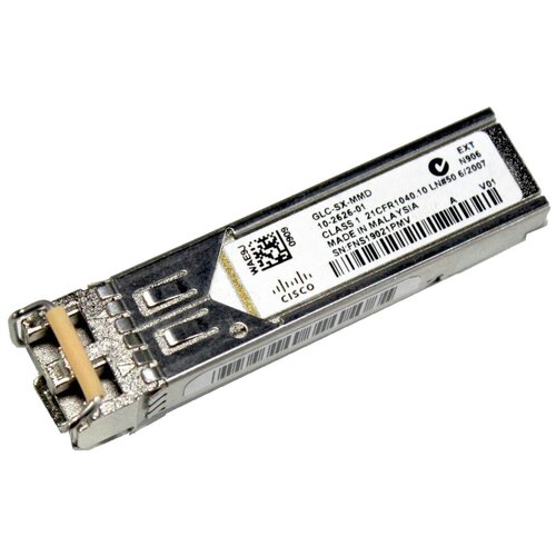 SFP трансивер Cisco GLC-SX-MMD трансивер intel e1 10gsfpsr compatible dual rate 1000base sx and 10gbase sr sfp 850nm 300m dom duplex lc mmf optical transceiver module