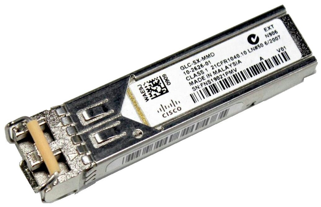 Трансивер Cisco GLC-SX-MMD 1000Base-SX MMF Short Wave DDMI 850nm 550m LC SFP