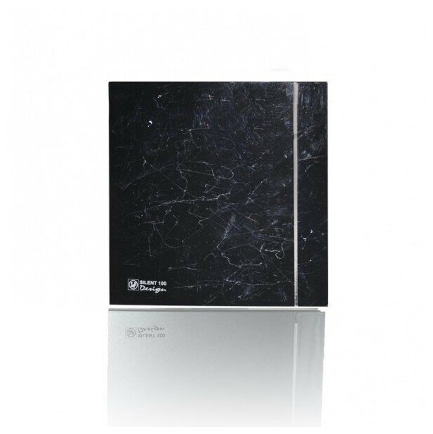 Лицевая панель для вентилятора Soler & Palau Silent 100 Design Marble Black - фотография № 1