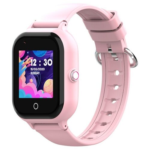 умные детские часы smart watch розовый Детские умные часы Smart Baby Watch KT24, розовый