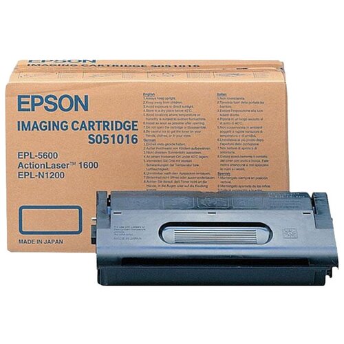 Картридж Epson C13S051016, 6000 стр, черный картридж ds epl 5700