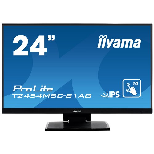 фото 23.8" монитор iiyama prolite t2454msc-b1ag, 1920x1080, 75 гц, ips