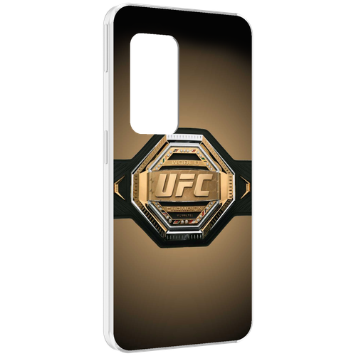 Чехол MyPads UFC единоборства мужской для UleFone Power Armor X11 Pro задняя-панель-накладка-бампер