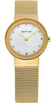 Наручные часы BERING Classic 10126-334, белый, золотой