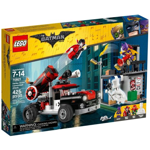 Купить Конструктор LEGO The Batman Movie 70921 Тяжёлая артиллерия Харли Квинн