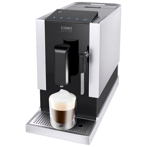 Кофемашина Caso Cafe Crema One, черный/стальной пеновзбиватель caso crema