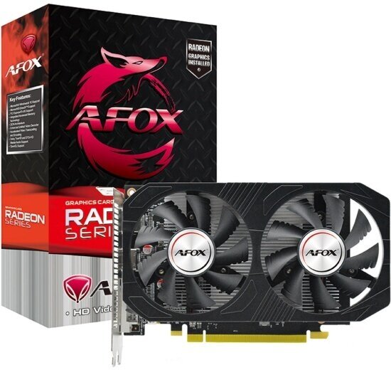 Видеокарта Afox Radeon RX 550 Dual Fan 8G