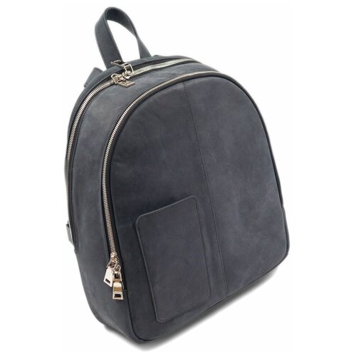 фото Городской женский рюкзак j.audmorr, tenby black, натуральная кожа, ручная работа j. audmorr