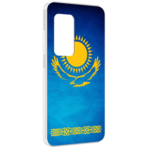 Чехол MyPads герб и флаг казахстана для UleFone Power Armor X11 Pro задняя-панель-накладка-бампер