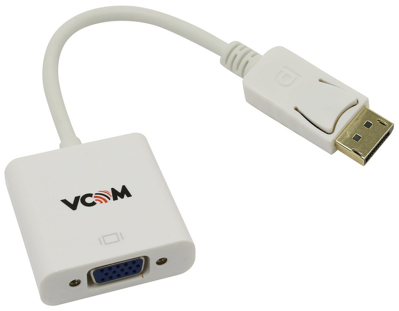 Переходник DisplayPort to VGA F 0.15м VCOM CG603 VCOM Telecom - фото №1