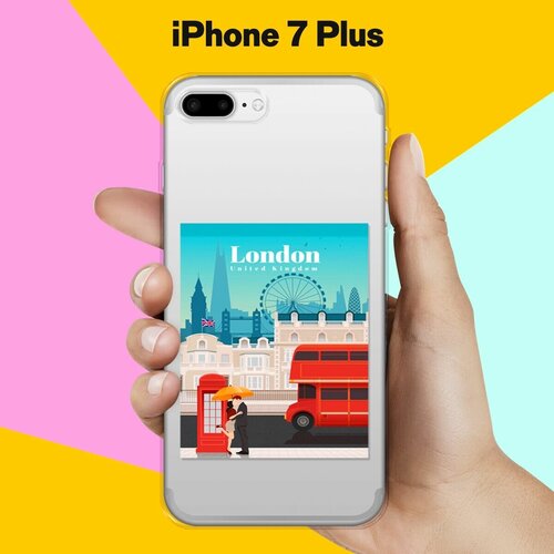 Силиконовый чехол London на Apple iPhone 7 Plus силиконовый чехол london на apple iphone x