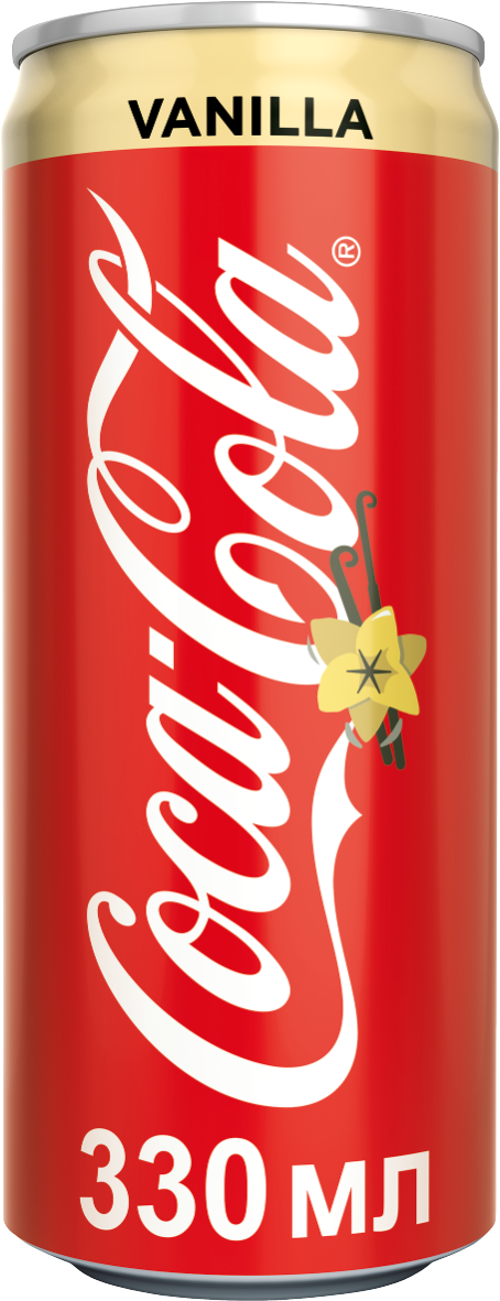 Напиток газированный безалкогольный Coca-Cola Vanilla 330 мл ж/б - фотография № 6