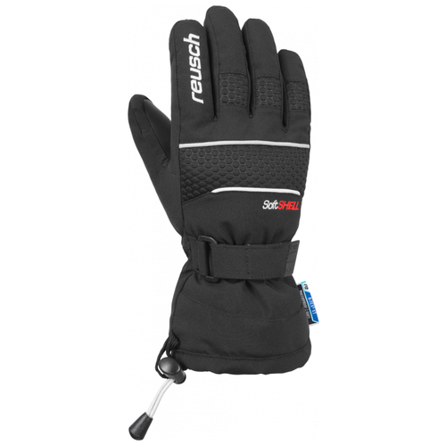 фото Перчатки reusch размер 6.5, 7721 black/black melange