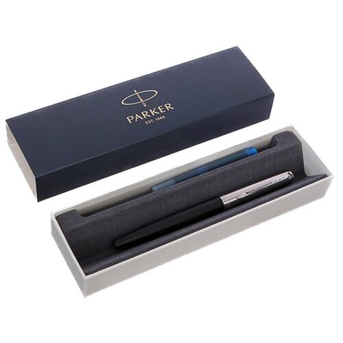 Ручка перьевая ТероПром 4579342 Parker Jotter Core F63 Bond Street Black CT M диаметр 1