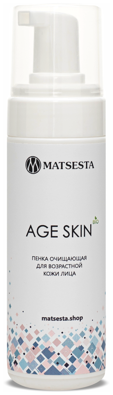 Matsesta пенка очищающая для возрастной кожи лица Age Skin, 150 мл, 210 г