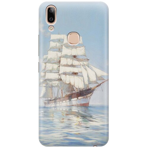 фото Re:paчехол - накладка artcolor для vivo y85 / v9 с принтом "идеальный парус"